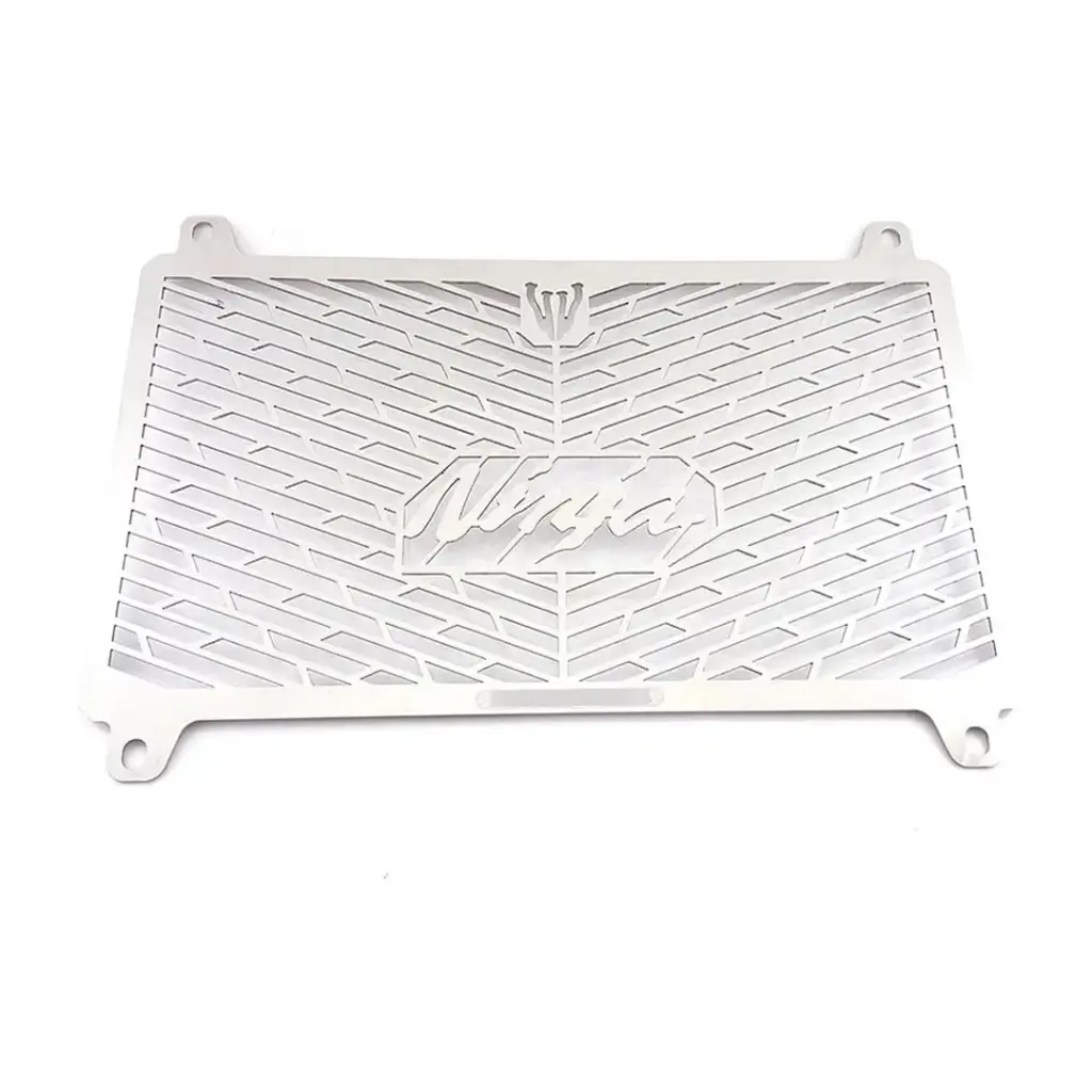 [123.529,41] PROTECTOR RADIADOR KAWASAKI NINJA 400-500 (PLATEADO)
