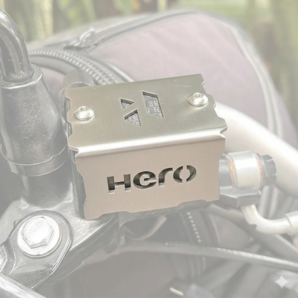 [PHE0124060] PROTECTOR DEPOSITO DELANTERO HERO XPULSE 200 (PLATEADO)