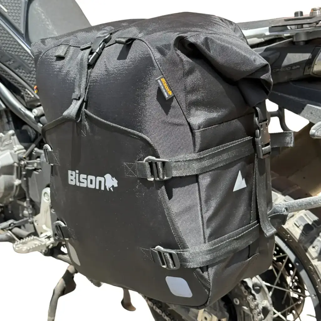 ALFORJAS B35 LITROS LONA NACIONAL BISON