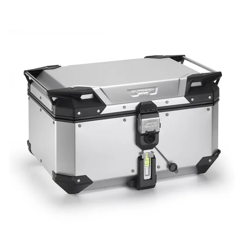 MALETA TREKKER OUTBACK EVO SMART 58 LT ANODIZADO SIN CHAPA GIVI