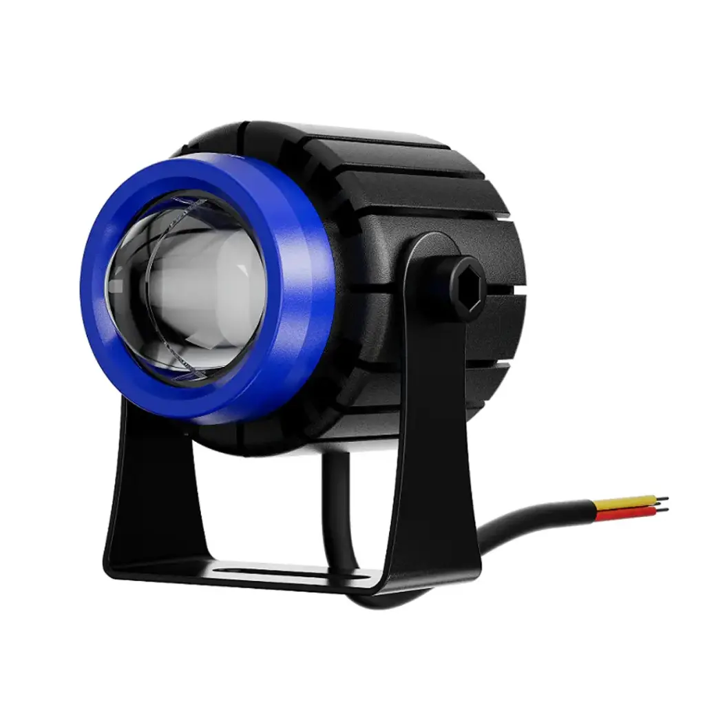 EXPLORADORA REDONDA DUAL BICOLOR HELLA AZUL 30W
