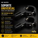 SOPORTE EXPLORADORA BARRA MAXIM ALUM 3.8 - 6CM